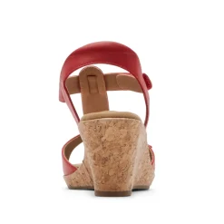 Online Rockport Women'S Blanca T-Strap Sandal Cayenne Red