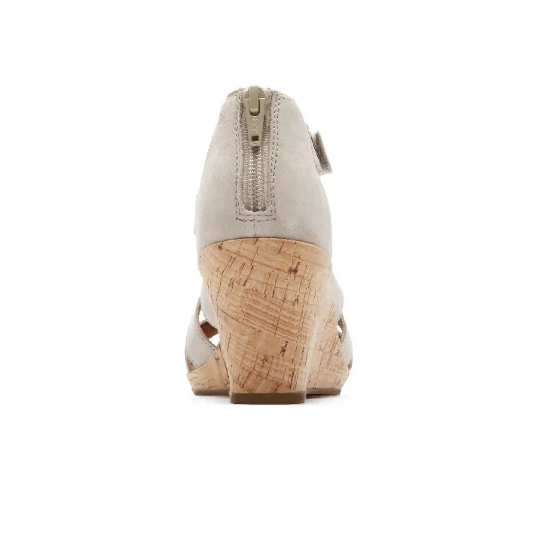 Clearance Rockport Women'S Briah Gladiator Sandal New Taupe Nubuck