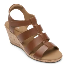 Clearance Rockport Women'S Briah New Gladiator Sandal Tan
