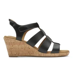 Sale Rockport Women'S Briah New Gladiator Sandal Black
