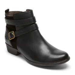 New Rockport Women'S Carly Strap Boot Black