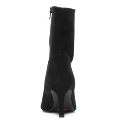 Online Rockport Women'S Chalina Boot Black Kid Suede