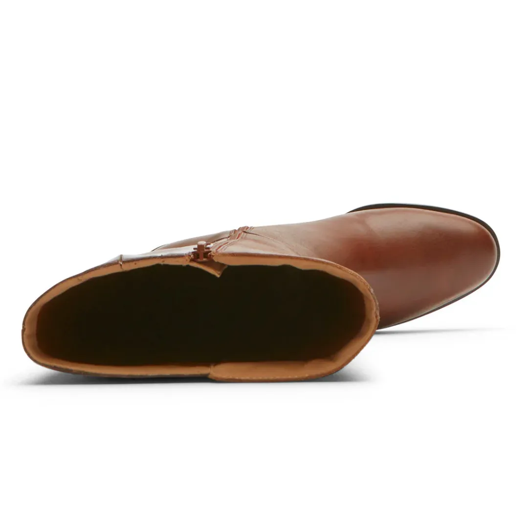 Best Rockport Women'S Evalyn Tall Boot Saddle Lthr