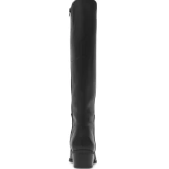 Clearance Rockport Women'S Evalyn Tall Boot Black Lthr
