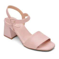 Hot Rockport Women'S Farrah 2-Strap Heel Pink