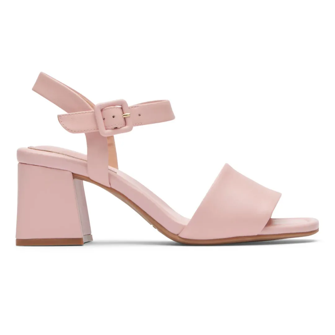Hot Rockport Women'S Farrah 2-Strap Heel Pink
