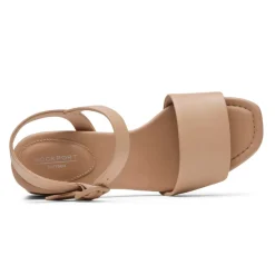 Hot Rockport Women'S Farrah 2-Strap Heel Farro
