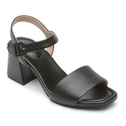 Online Rockport Women'S Farrah 2-Strap Heel Black