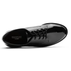 Sale Rockport Women'S Kacey Oxford Black Patent Synthetic