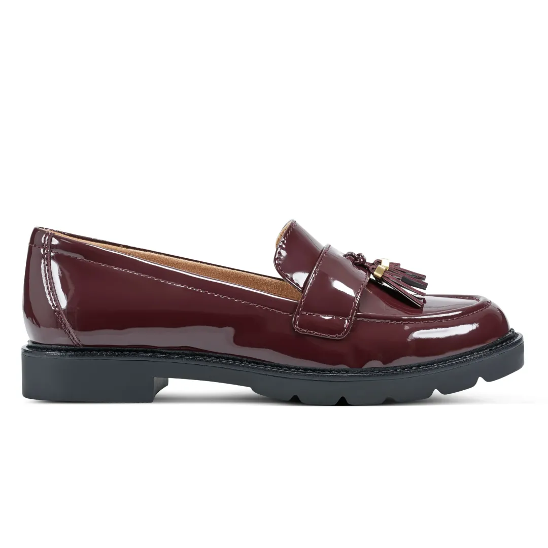 Online Rockport Women'S Kacey Tassel Oxblood Patent