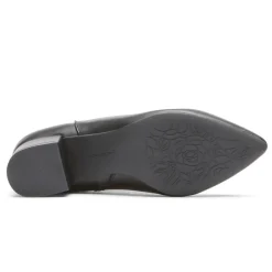 New Rockport Women'S Milia Block Bootie Black Lthr