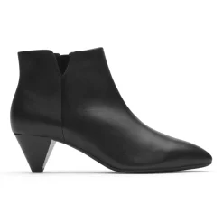 Discount Rockport Women'S Milia Bootie Black Lthr