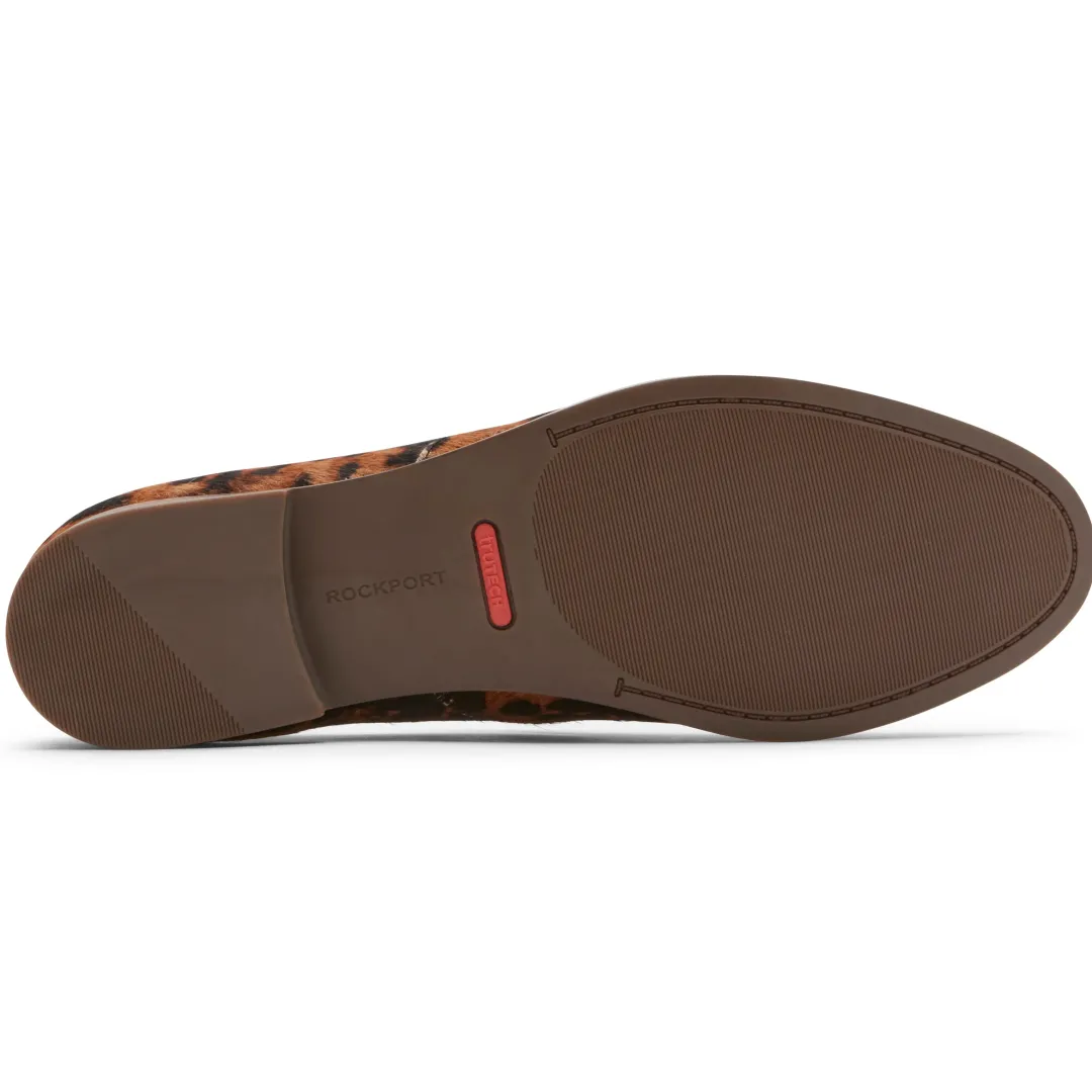 New Rockport Women'S Perpetua Loafer Leopard