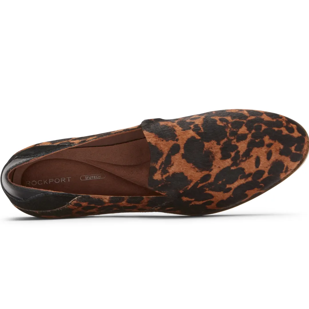 New Rockport Women'S Perpetua Loafer Leopard