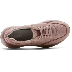 Discount Rockport Women'S Prowalker Eco Sneaker Mauve Suede/Textile Eco