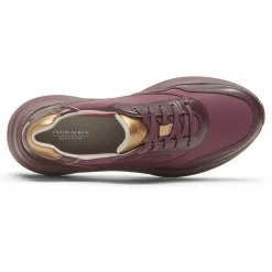 Hot Rockport Women'S Prowalker Next Sneaker Tawny Port Lthr/Textile