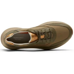 Discount Rockport Women'S Prowalker Next Sneaker Forest Lthr/Textile