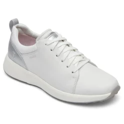 Outlet Rockport Women'S Prowalker Trustride Golf Shoe White/Silver