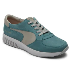 Sale Rockport Women'S Prowalker Trustride Sneaker Verdigris Nubuck