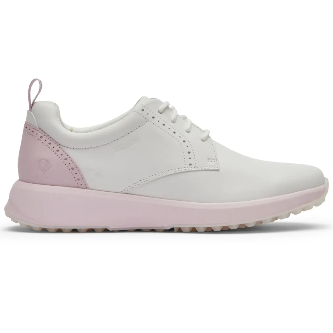 Discount Rockport Women'S Prowalker Trustride Tassel Golf Shoe White/Pink