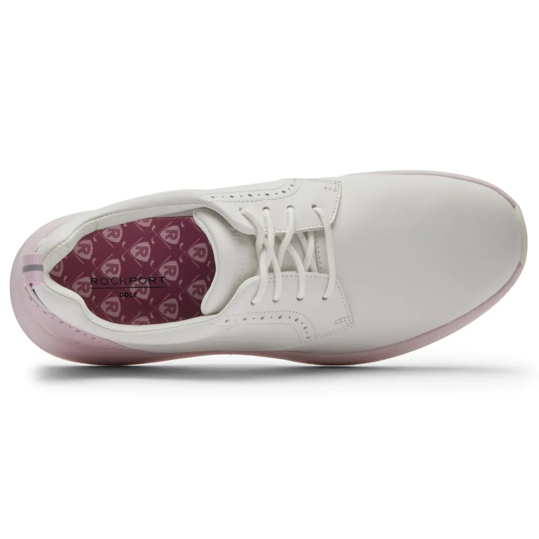 Discount Rockport Women'S Prowalker Trustride Tassel Golf Shoe White/Pink