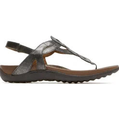 Sale Rockport Women'S Ramona Sandal Pewter