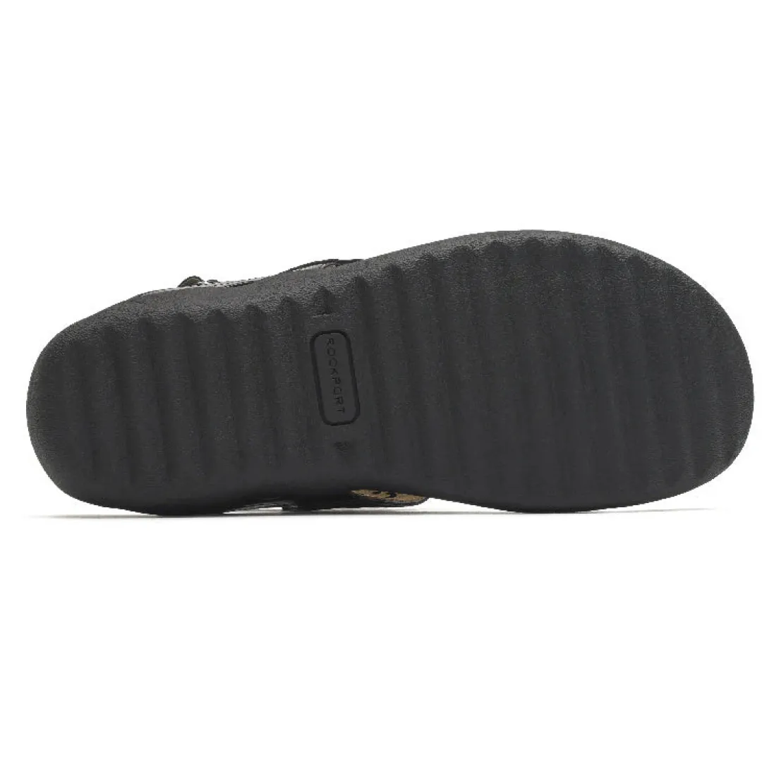 Outlet Rockport Women'S Ridge Circle Cutout Thong Black