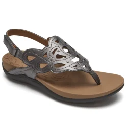Fashion Rockport Women'S Ridge Slingback Sandal Pewter