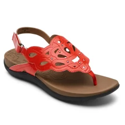 Online Rockport Women'S Ridge Slingback Sandal Red