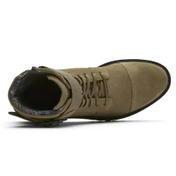 Fashion Rockport Women'S Ryleigh Waterproof Lace-Up Boot Forest Suede Wp