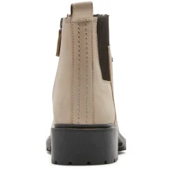 Clearance Rockport Women'S Ryleigh Waterproof Chelsea Boot Taupe Nubuck Wp