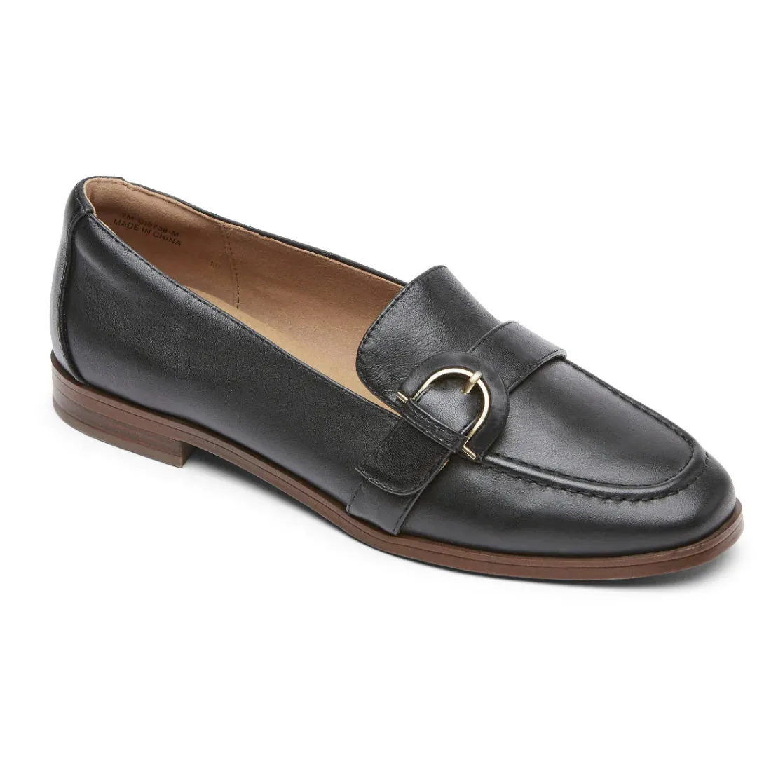 Hot Rockport Women'S Susana Buckle Loafer Black