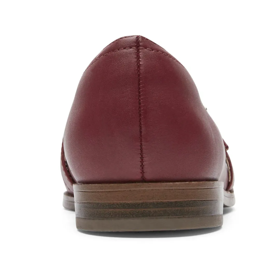 Fashion Rockport Women'S Susana Knot Loafer Tawny Port Lthr
