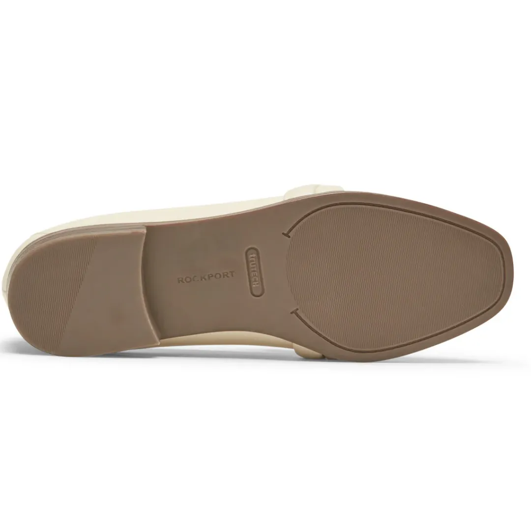 Best Rockport Women'S Susana Woven Chain Loafer Vanilla Lthr