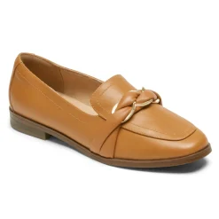 Fashion Rockport Women'S Susana Woven Chain Loafer Honey Lthr