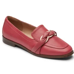 Fashion Rockport Women'S Susana Woven Chain Loafer Astro Dust Lthr
