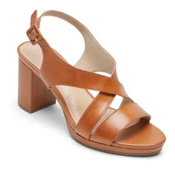 Online Rockport Women'S Tabitha Slingback Heel Tan