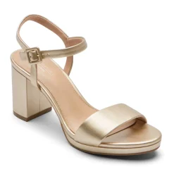 Best Rockport Women'S Tabitha 2-Strap Heel Starlight Synthetic