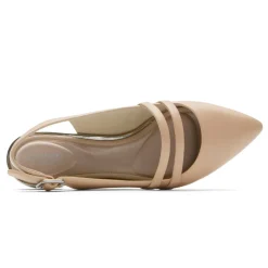 Discount Rockport Women'S Total Motion Adelyn Strappy Slingback Shoe Farro