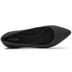 Fashion Rockport Women'S Total Motion Adelyn Ballet Flat Black Glam