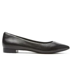 Fashion Rockport Women'S Total Motion Adelyn Ballet Flat Black Burn Calf