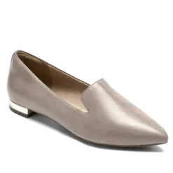 Outlet Rockport Women'S Total Motion Adelyn Loafer Dover Grey Lthr