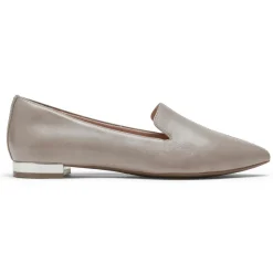 Outlet Rockport Women'S Total Motion Adelyn Loafer Dover Grey Lthr