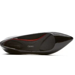 Hot Rockport Women'S Total Motion Adelyn Ballet Flat Black Patent