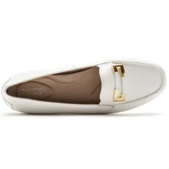 Best Rockport Women'S Total Motion Driver Ornament Loafer White