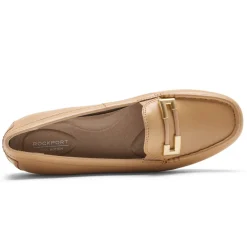 Outlet Rockport Women'S Total Motion Driver Ornament Loafer Macadamia