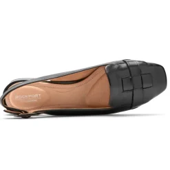 Clearance Rockport Women'S Total Motion Esma Woven Heel Black