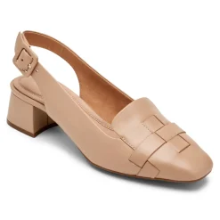 Online Rockport Women'S Total Motion Esma Woven Heel Neutral Beige