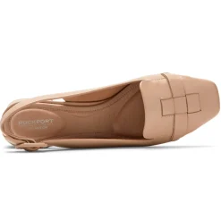 Online Rockport Women'S Total Motion Esma Woven Heel Neutral Beige