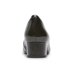 Hot Rockport Women'S Total Motion Gracie Heel Black Patent